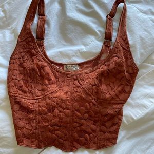 Free People Bustier Top